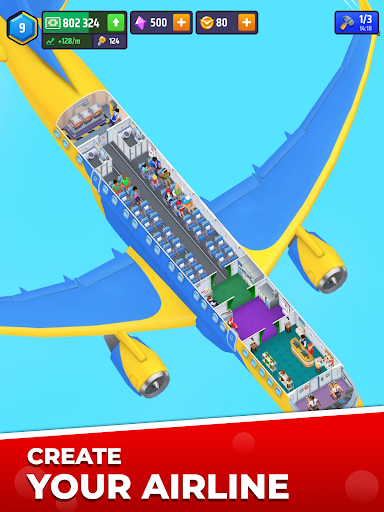 Idle Airplane Inc. Tycoon - Simulation - games