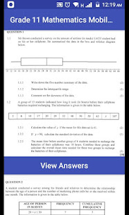 Grade 11 Mathematics Mobile Application  Screenshots 4
