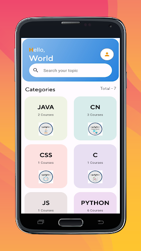 Android application Computer Vathiyar screenshort