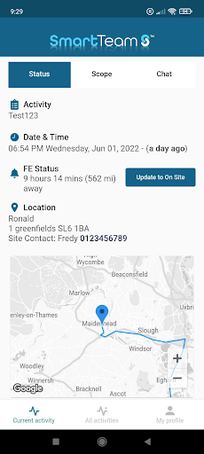 NSC SmartTeam Screen 3