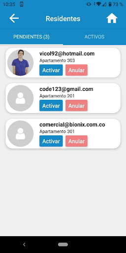 Admon Express Screen 2