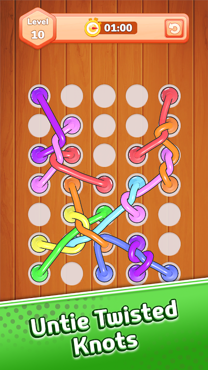 Tangle Line 3D: Twisted Knots - New - (Android)
