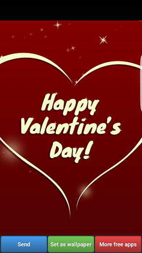 Android application Valentine's Day Greetings screenshort