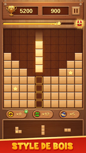 Block Puzzle Wood Blast  APK MOD screenshots 1