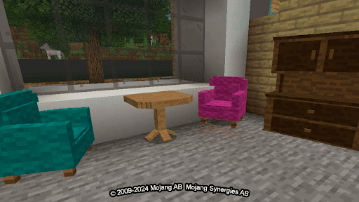 Android application furniture for minecraft screenshort