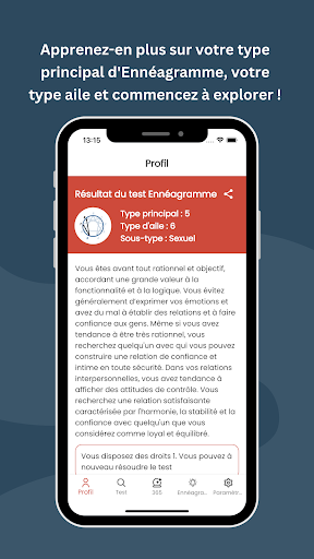Aperçu de l'application
