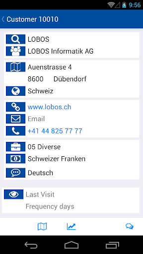 EnterpriseApp mobile Screen 2
