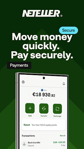 Screenshot of NETELLER – Fast Payments