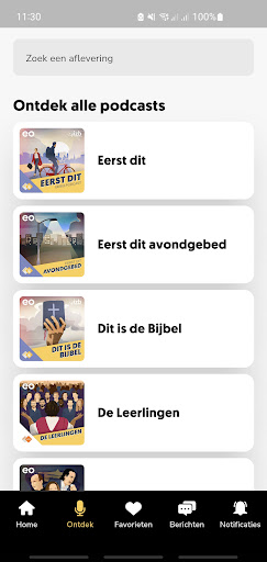 Eerst dit - Bijbelpodcast Screen 3
