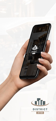 Android application District at 54 screenshort