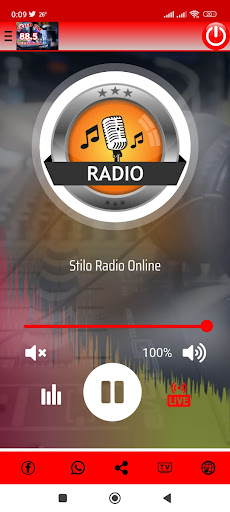 Android application Radio Stilo TV Online screenshort