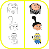 How to Draw Despicable Me Art icon