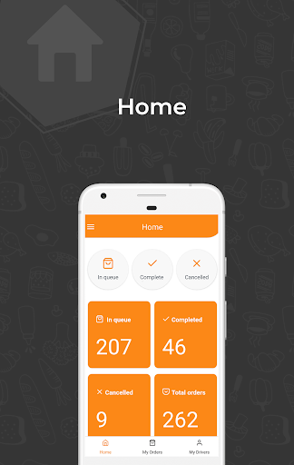 DineHome - Restaurant Admin Screen 3