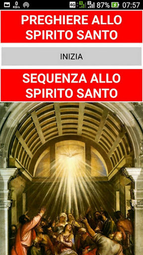 Android application Preghiere allo Spirito Santo screenshort