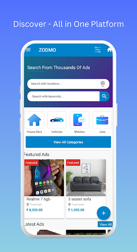 ZODMO - Online Marketplace Screen 2