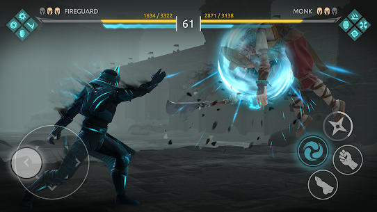 Shadow Fight 4: Arena MOD APK (One Hit, Disable AI Opponent) 3