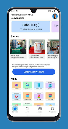 Android application MTA ONE screenshort