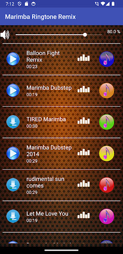 Marimba Ringtone Remix Screen 3