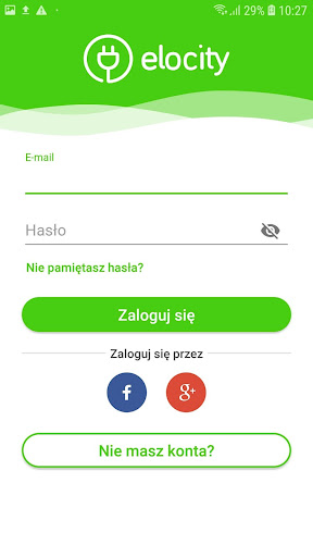Android application Elocity screenshort
