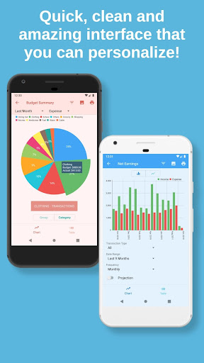 Bluecoins Finance: Budget, Money & Expense Manager