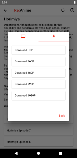 ReAnime - Download or Watch anime online