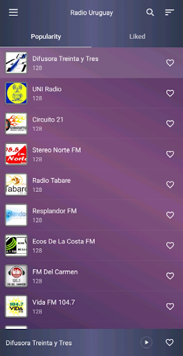 Radio Uruguay - Uruguay FM Screen 2