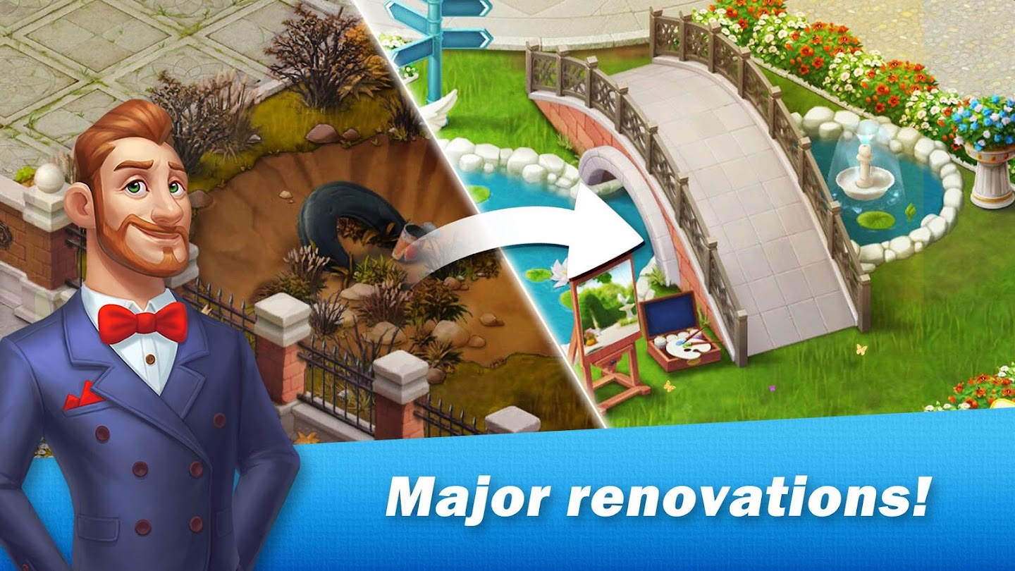 Restaurant Renovation (free shopping)