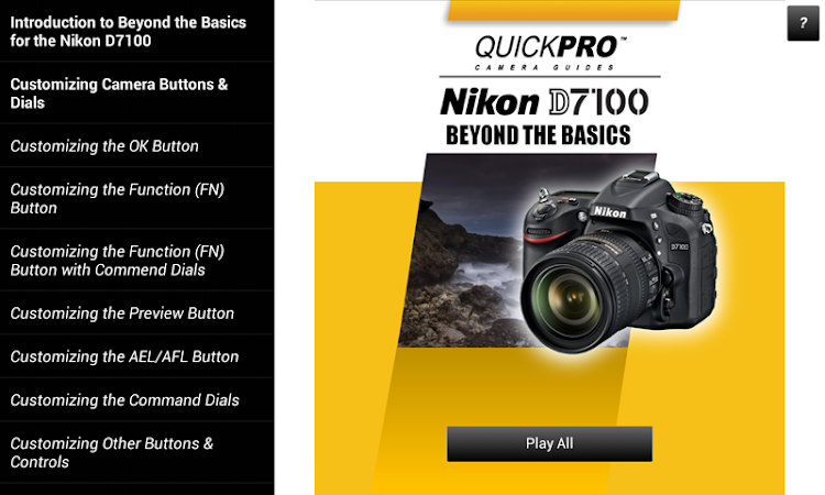 Guide to D7100 Beyond - 2.0.0 - (Android)