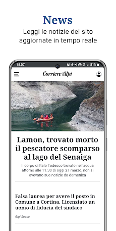 Corriere delle Alpiのおすすめ画像3