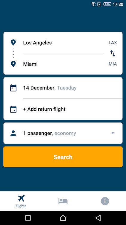 Cheap Flights Deals & Hotels - 1.2.1 - (Android)