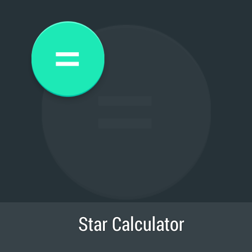 Star Calculator - Material  Icon