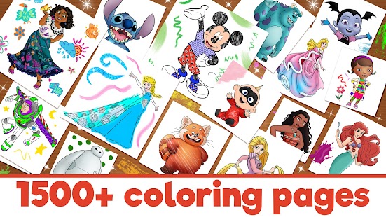 Disney Coloring World Screenshot