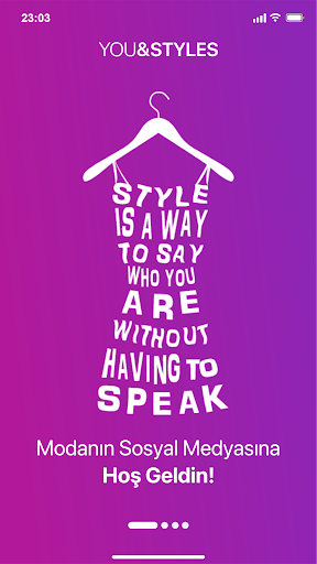 Android application You and Styles screenshort