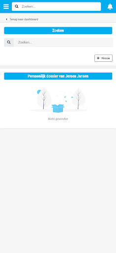 Android application MijnZB screenshort