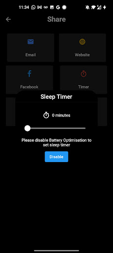 Android application RWA.FM screenshort