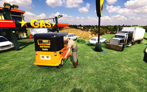 Uphill Tuk Tuk Driving Rikshaw 2021