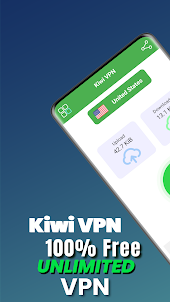 Kiwi VPN : VPN rápida e segura
