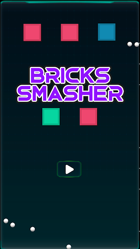 Android application Bricks Smasher: Breakout Blast screenshort
