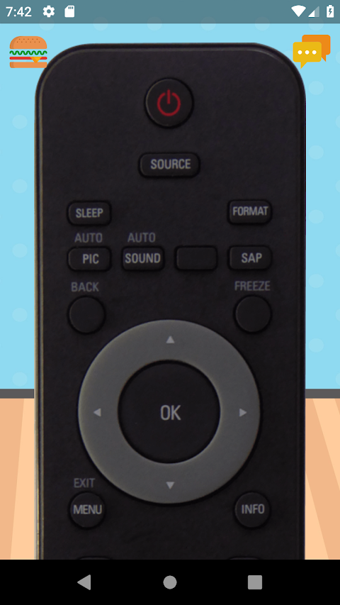 Remote Control For Philips TVのおすすめ画像3