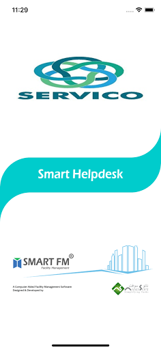 Android application Servico helpdesk screenshort