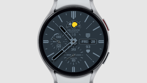 IWF Heliodor II watch face screenshot 12