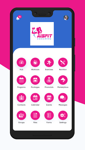 Android application Aisfit screenshort