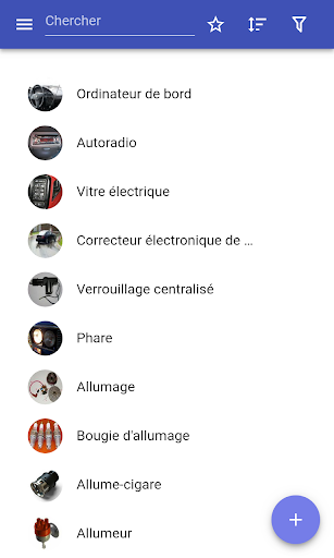 Aperçu de l'application