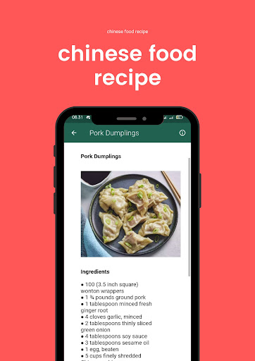 authentic chinese recipes food Screen 2