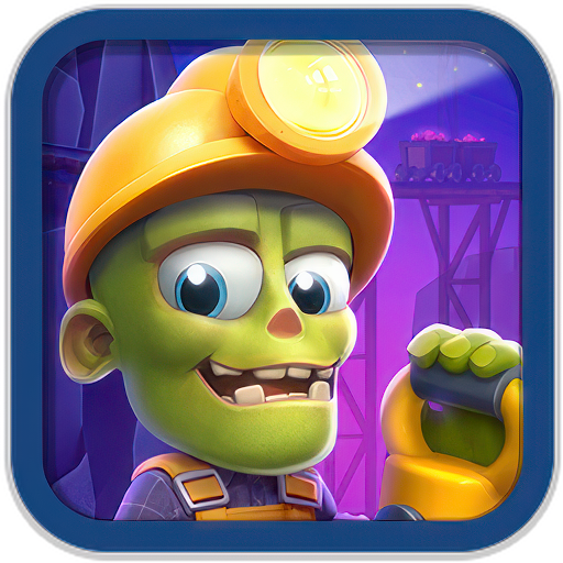 Idle Zombie Miner: Gold Tycoon Logo