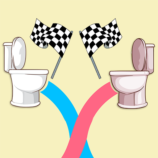 Toilet Race: Funny Draw Puzzle logo