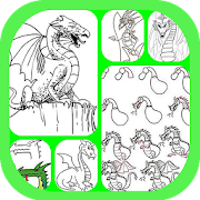 Learn To Draw Dragon  Icon