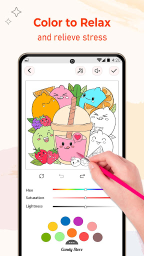 Android application Coloring Games: Color Painting screenshort