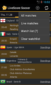 Soccer livescores clearance