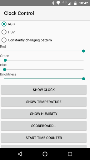 Bluetooth Digital Clock App